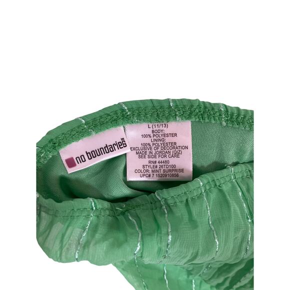 Y2K Green Sparkly Lace Sequin Camisole Top Women’s Large Vintage Fairycore Tank - Picture 3 of 4